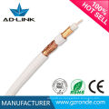 RG11 Espuma PE Cable coaxial dieléctrico